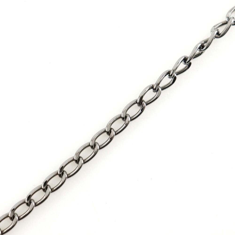 CHANEL Authentic Black Logo Necklace - Picture 4 of 7